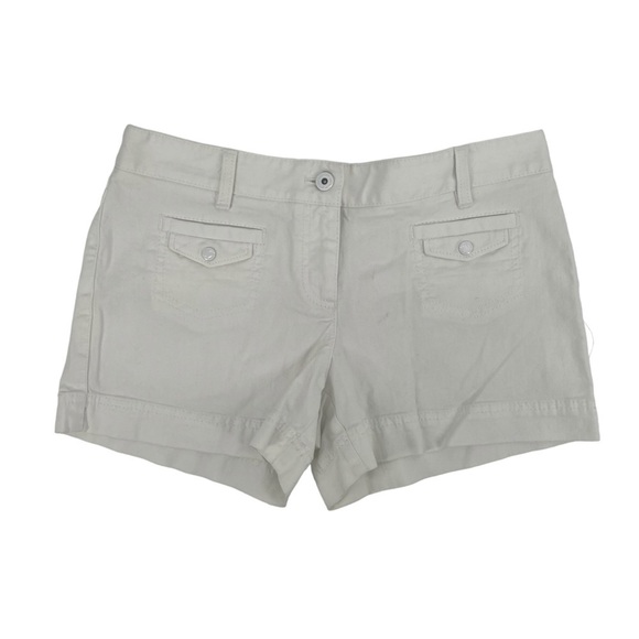 Ann Taylor LOFT White Shorts Size 4 Women’s - Picture 1 of 4